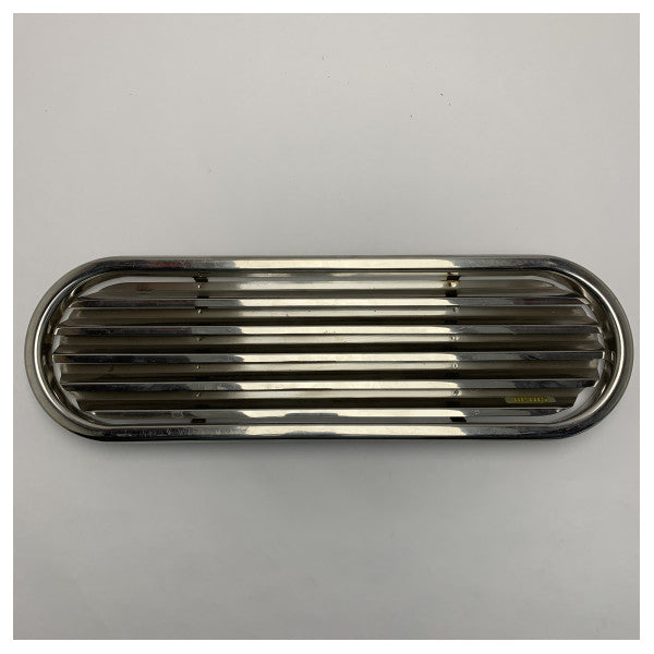 Vetus Louvred Edelstahl 470 x 126 mm 50HP Motor Luftansaugventil