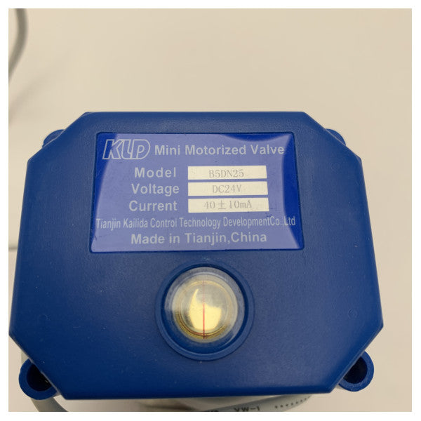 Vetus KLD Mini elektrisch motorisiertes Kugelventil DN25 24V