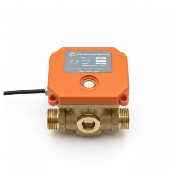 Vetus KLD B5DN15 Mini motorisiertes Kugelventil 1/2 Zoll DN15 24V DC 5W