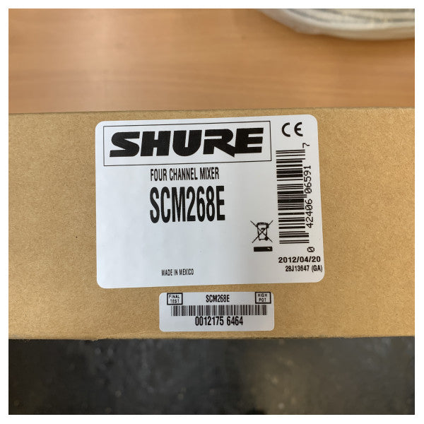 Rutter / Shure SCM268 - Kanalski mikrofon i VHF morsko sučelje