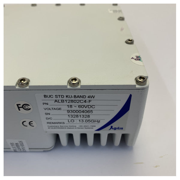 St Electronics ALB128 Ku-Band BUC 4W F-Type Marine Satellite Communication Equipment