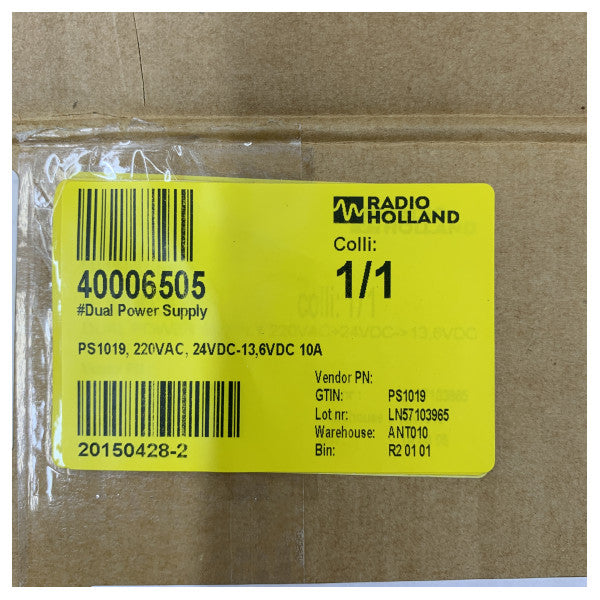 MAICO COMM.V PS1019 Διπλή Ναυτική Τροφοδοσία 220VAC/24VDC σε 13.8VDC 10A