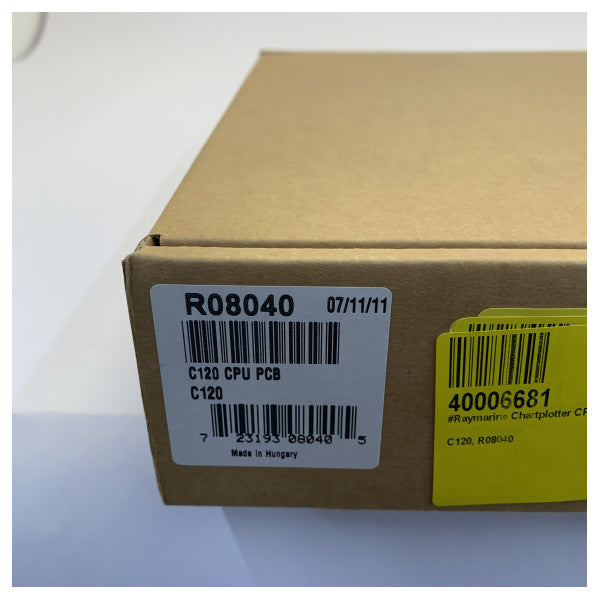 Raymarine C120 Carte mère CPU PCB du traceur de cartes - R08040