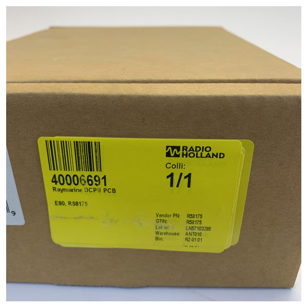 Κύρια πλακέτα κυκλώματος Raymarine E80 DCPU PCB R58175