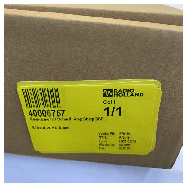 Raymarine R70119 HD Dome IF Amp Sharp DSP-kort til 24-tommers HD-radome