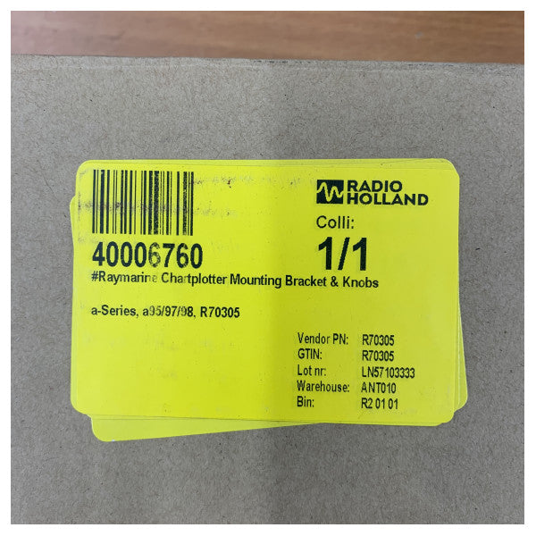 Raymarine Suporte de montagem Trunnion e botões para a95 a97 a98 a-Series - R70305