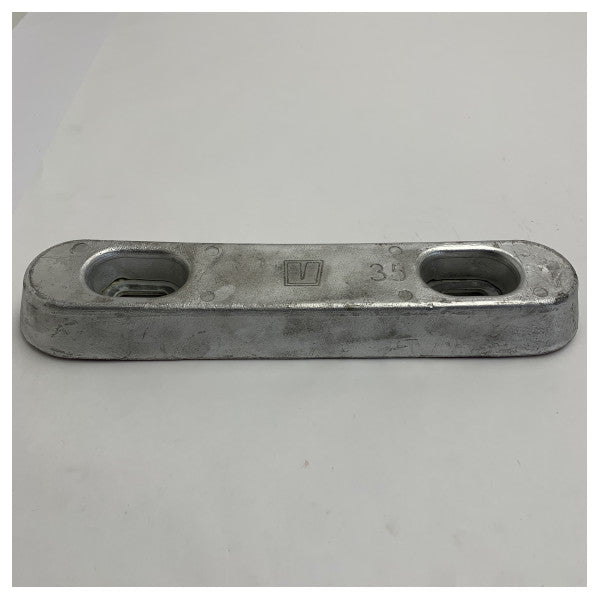 Anode de montage en aluminium marin Vetus ALU35C pour protection contre la corrosion