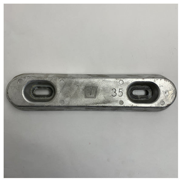 Anode de montage en aluminium marin Vetus ALU35C pour protection contre la corrosion