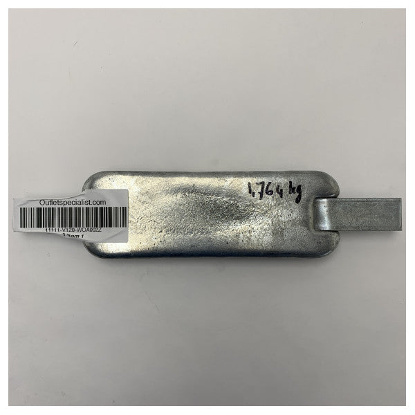 Анода цинкова для корпусу Vetus Weld-on 1.85 кг WOA002Z