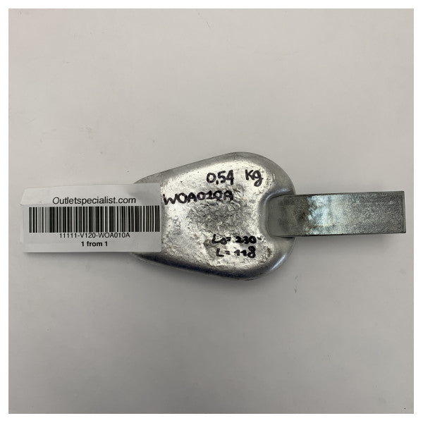 فطيرة WOA010A أنود الألمنيوم الملحوم 0.55 كجم