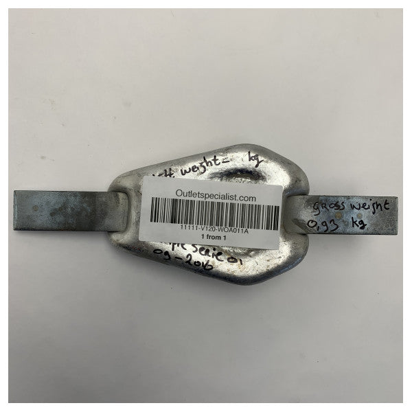 Anoda spawana Vetus Aluminium 0,95 KG - WOA011A