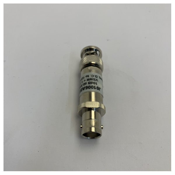 Telegärtner RFアッテネータ BNC M/F 10dB 50Ω 2GHz 0.5W - J01006A0836