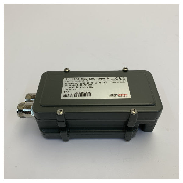 SMW WDL Digital B satellitt-LNB med dobbel utgang 10,95–12,75 GHz 1 MHz stabilitet