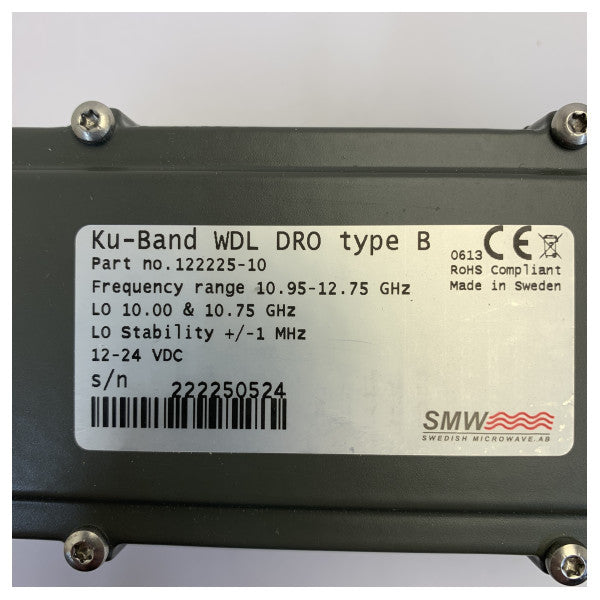 SMW WDL Digital B satellitt-LNB med dobbel utgang 10,95–12,75 GHz 1 MHz stabilitet
