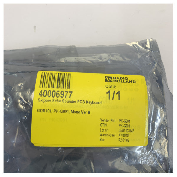 Skipper GDS101 Ηλεκτρονική Πλακέτα Πληκτρολογίου Echo Sounder PK-G001 Mono Ver B Ναυτικά Ηλεκτρονικά