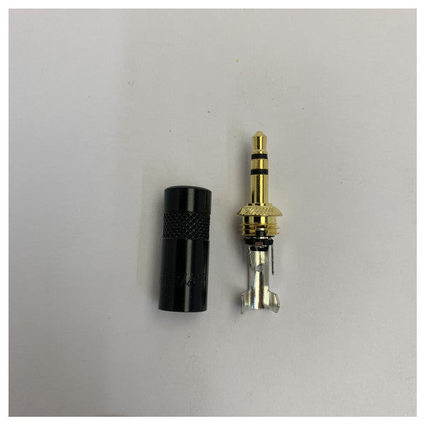 RS PRO NYS231BG 3,5 mm стерео жак щепсел 3-полюсен позлатен аудио конектор