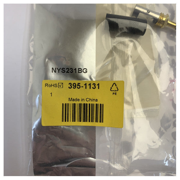 RS PRO NYS231BG 3.5mm Stereo Jack Plug 3-Pole Gold-Plated Audio Connector
