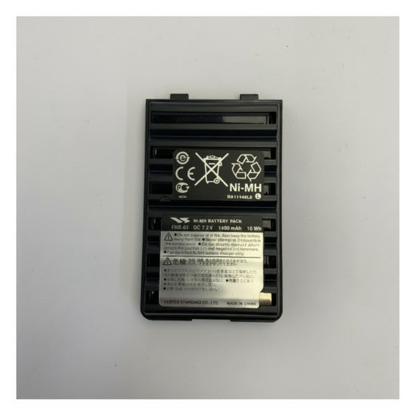 Vertex FNB-83 Ni-MH Battery for HX370 Handheld Marine Radio - 7.2V 1400mAh