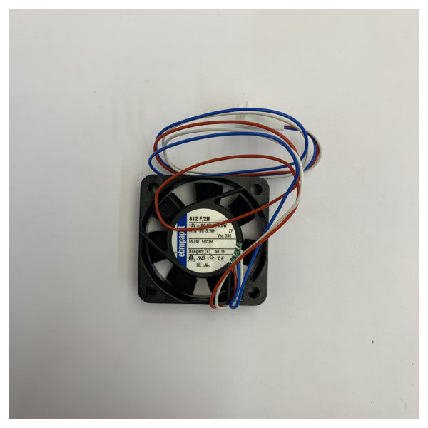 ebm-papst 412FH Axial Fan 12V DC 9m³/h 40x40x10mm Marine Equipment