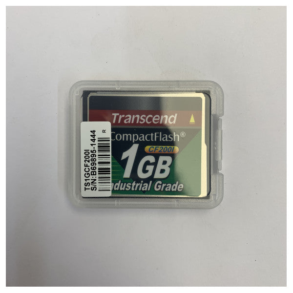 Transcend carte CompactFlash 1 Go 133X SLC de qualité industrielle TS1GCF200i