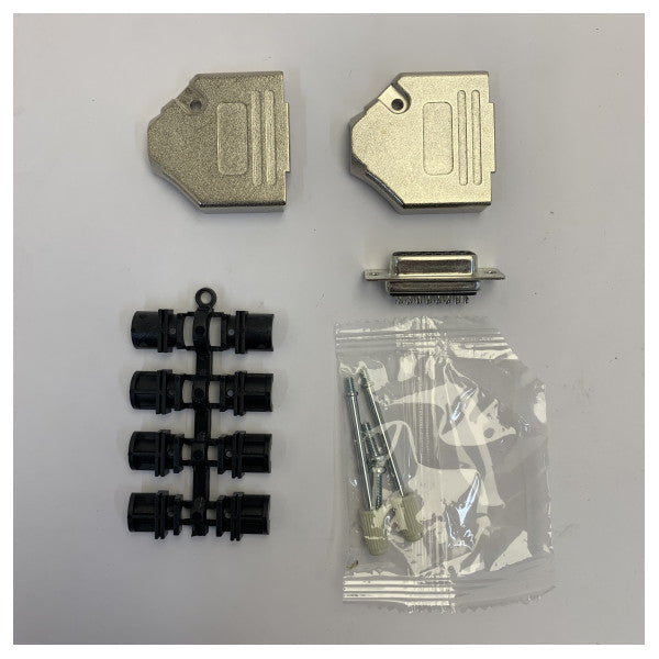 MH Connectors MHDTZK 15-poliger Buchsen-D-Sub-Stecker Haubenset