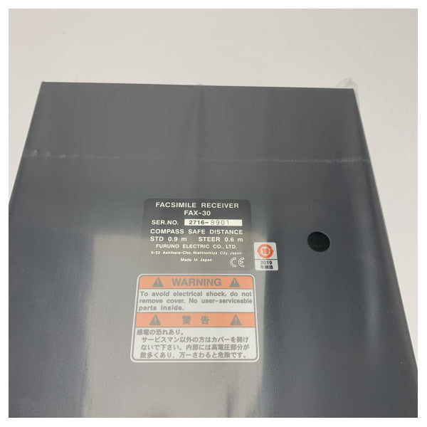 FURUNO FAX-30 svart låda weatherfax och navtex