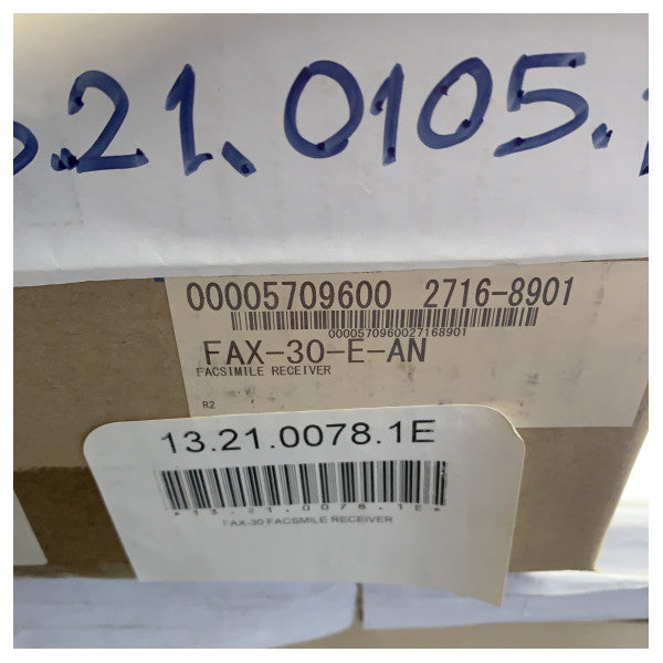 FURUNO FAX-30 svart låda weatherfax och navtex