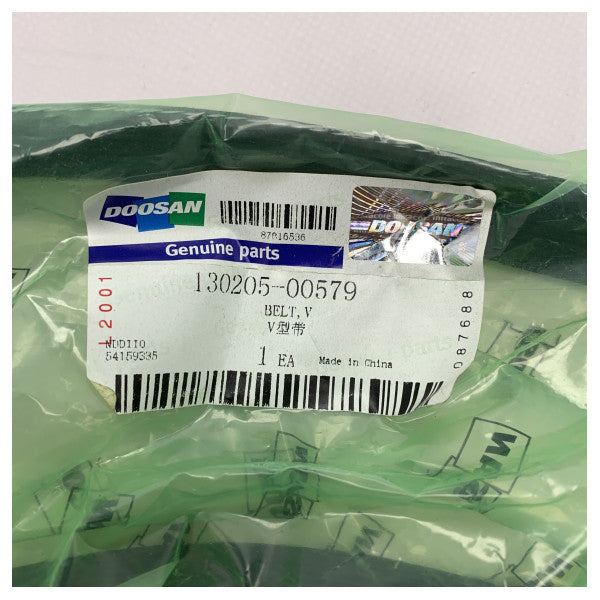Doosan 130205-00579 motordrivning - kilrem