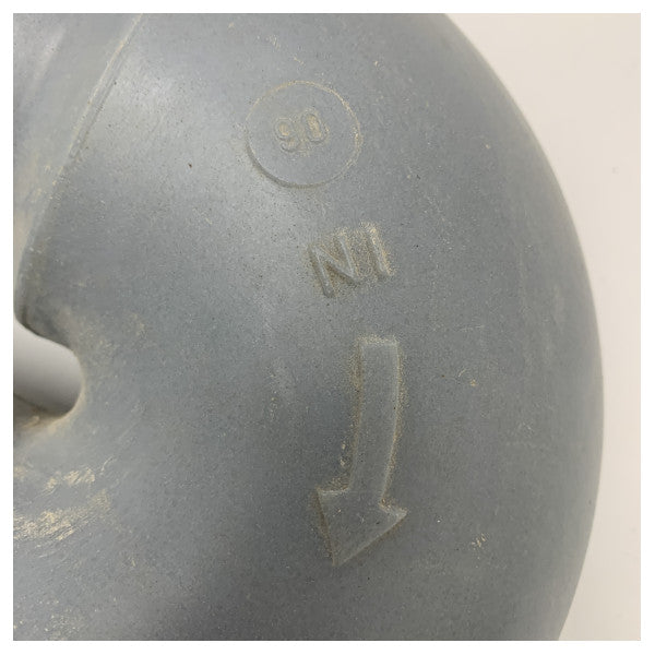 Vetus LT90 90 mm svanhalsutlopp för avgaser