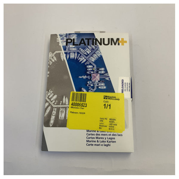 Navionics Platinum+ pomorska karta SD/MSD 25P Južna srednja Europa