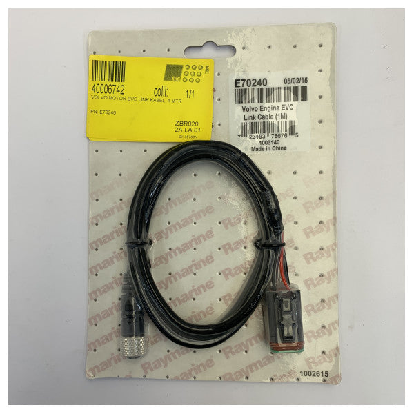 Raymarine Volvo Motor EVC Link Cable E70240 1m
