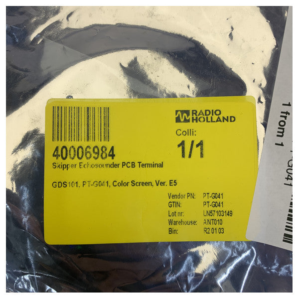 Skipper GDS101 Sondeur PCB Terminal PT-G041 E5 Électronique marine