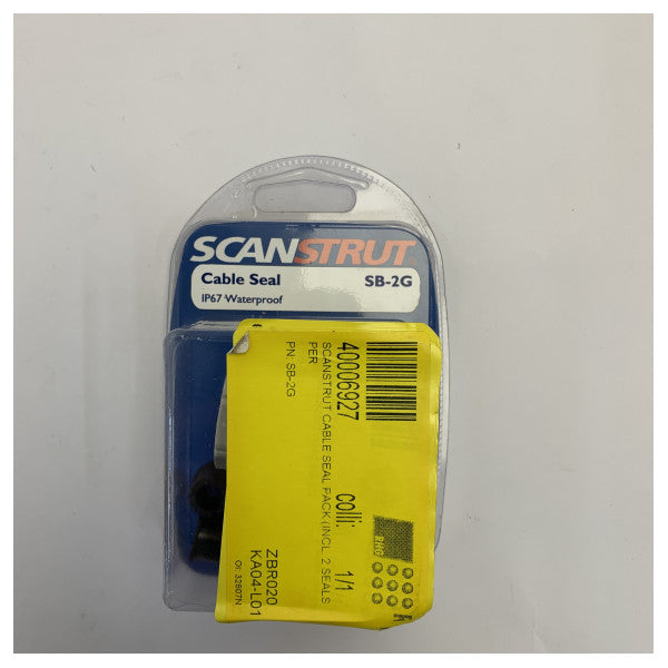 Scanstrut SB-2G Passacavo impermeabile confezione da 2 IP67