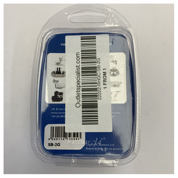 Scanstrut SB-2G Passacavo impermeabile confezione da 2 IP67