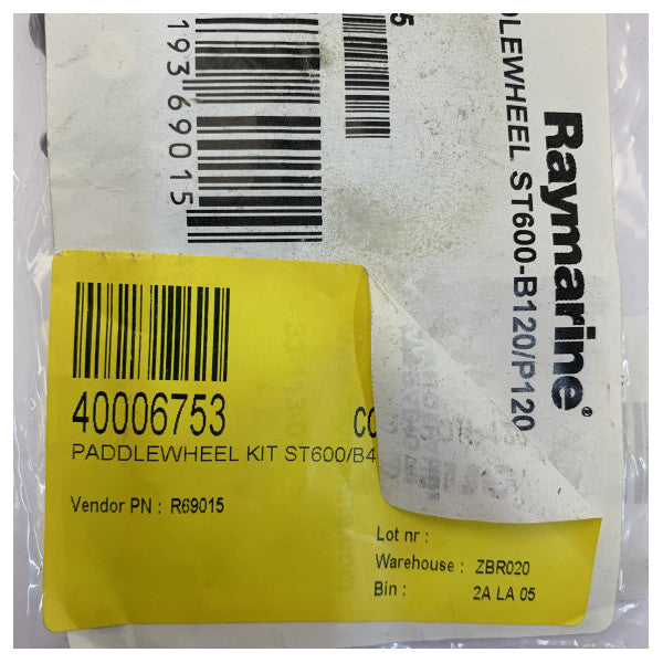 Raymarine R69015 reservedelsett for padlehjul til giver for Airmar ST600 B744