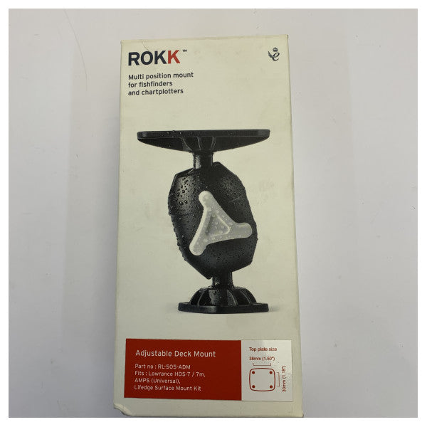 Scanstrut RL-505-ADM Adjustable Deck Mount Kit for LifeEdge