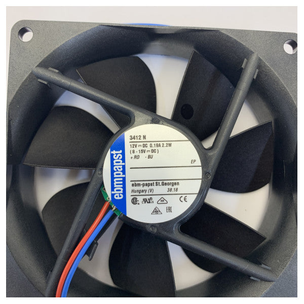 ebm-papst 3412N Ventola di raffreddamento compatta Ventola assiale 12V DC