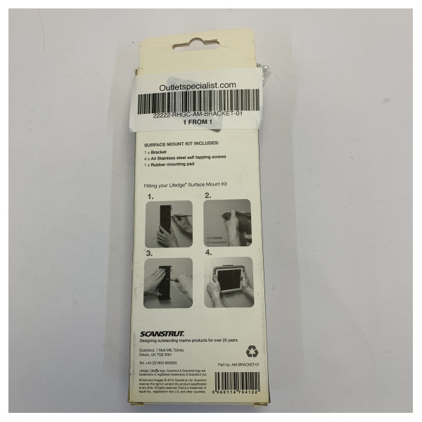 Scanstrut Yüzey Montaj Braketi AM-BRACKET-01