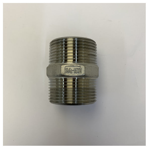 Osculati 1 1/4inch AISI 316 Stainless Steel Pipe Nipple 17.125.05