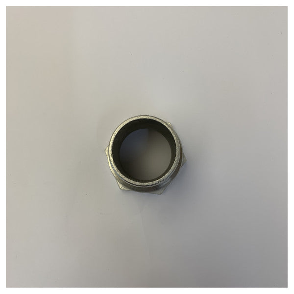 Osculati Conector de espigão fêmea para mangueira de 2 polegadas em aço inoxidável 316 17.210.11