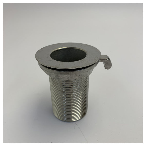 Osculati 1 1/2inch Flush Mount Thru-Hull Skin Fitting AISI 316 1752505