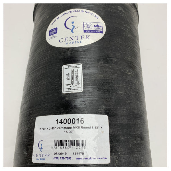 Centek 3.5 inčni Vernatone MKII okrugli ispušni lonac - 1400016