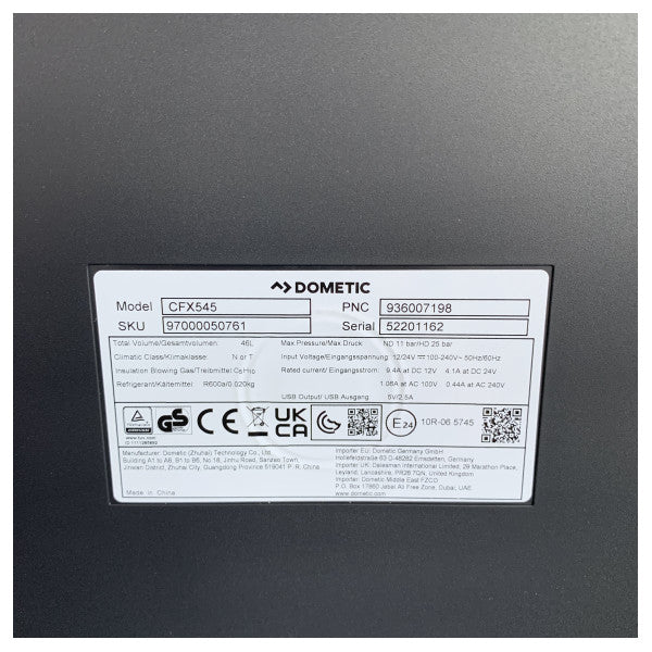 Dometic CFX5 45 Box refrigerata a compressore da 45 L - 97000050761