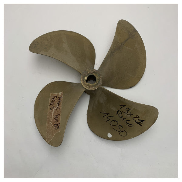 Пропелер Eliche Radice 4-лопатевий 19 x 21 RH діаметр 40 мм