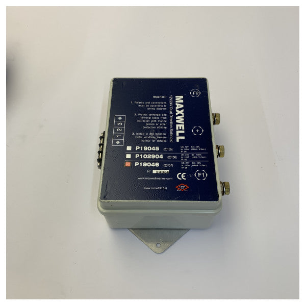 Maxwell HRC10-10 Горизонтальна якірна лебідка для канату/ланцюга 24V 1200W капстан