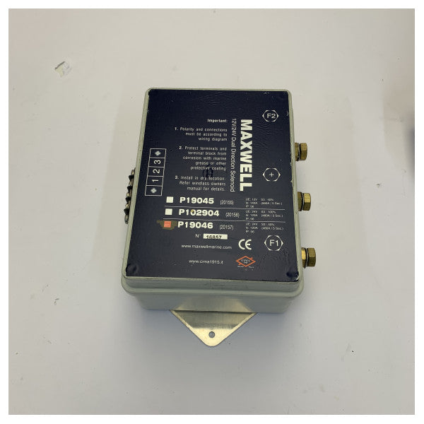 Vetus P102724 Maxwell Ankerwinde 1500 VWC 24V 1200W 100TDC CW mit Trommel