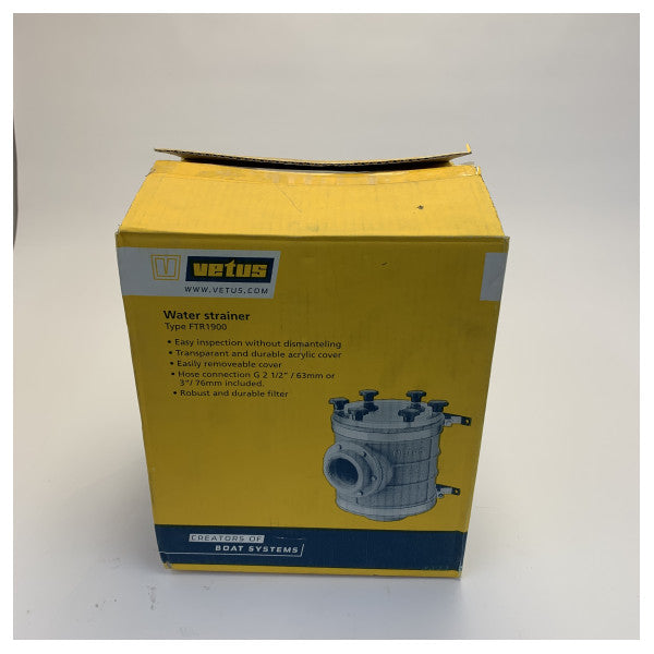 VETUS Kühlmittelfilter Typ 1900 Ø 63 mm FTR190063