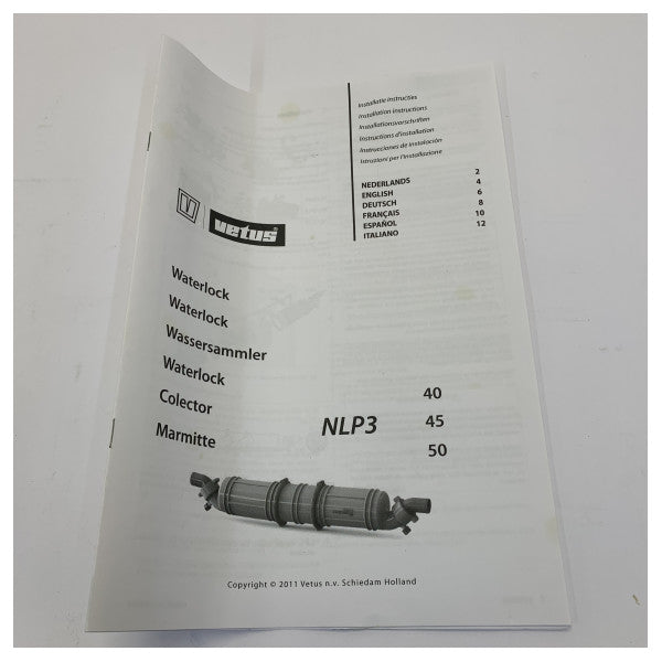 Vetus Waterlock\/Silenzatur tal-Eżost NLP345