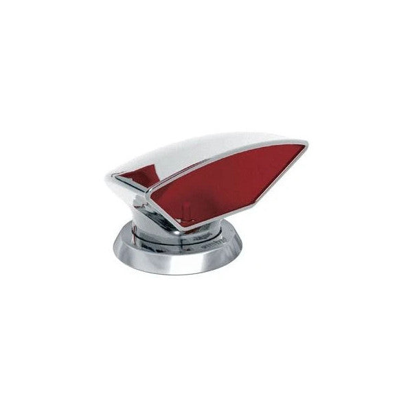VETUS air intake DONALD, 75 mm, 316 stainless steel, red interior