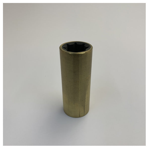 Gummileje med messingkappe 25mm x 40mm x 100mm Vetus RL2540